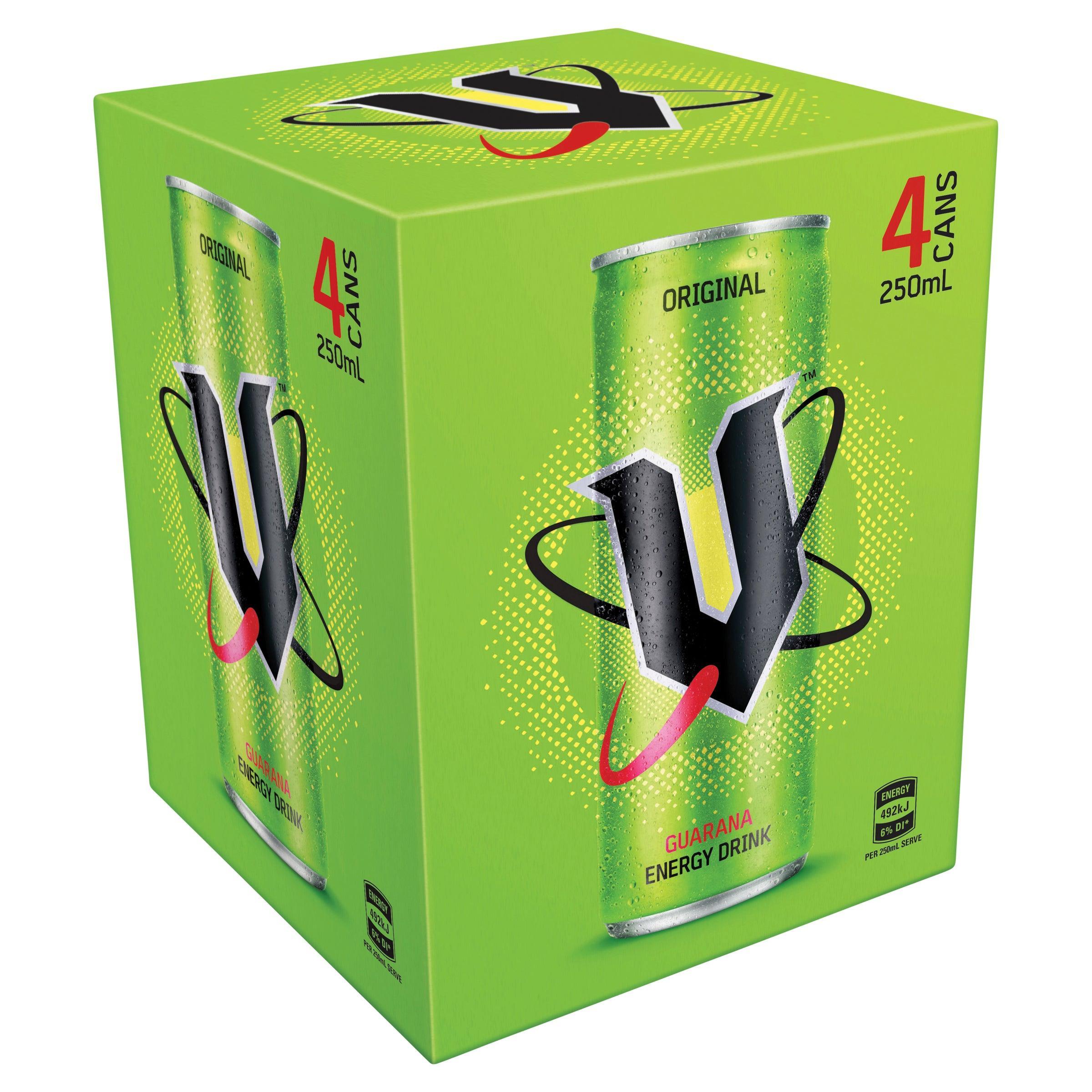 V Original Energy Drink Can 250mL - Harry's Liquor