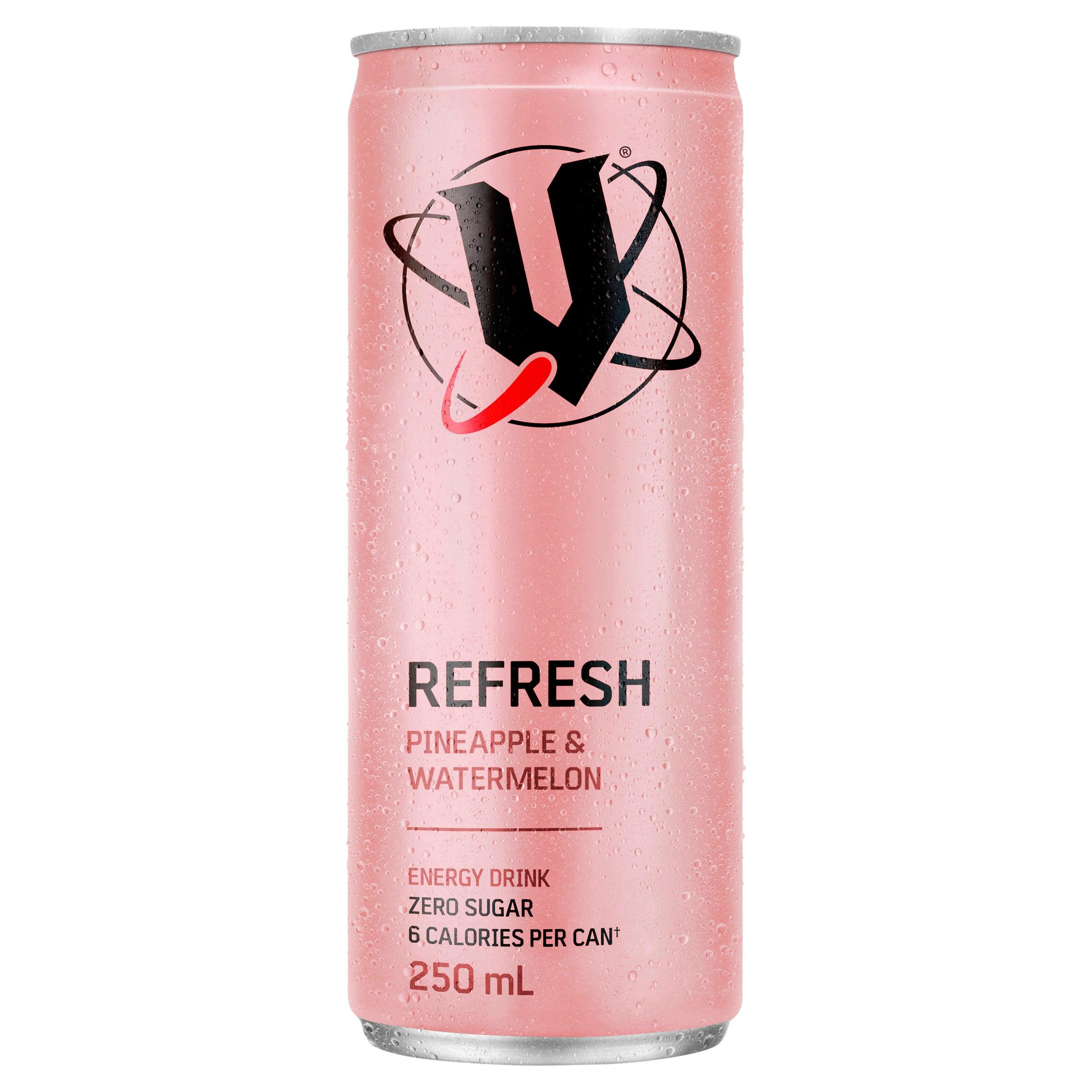 V Refresh Pineapple & Watermelon Energy Drink Can 250mL - Harry's Liquor