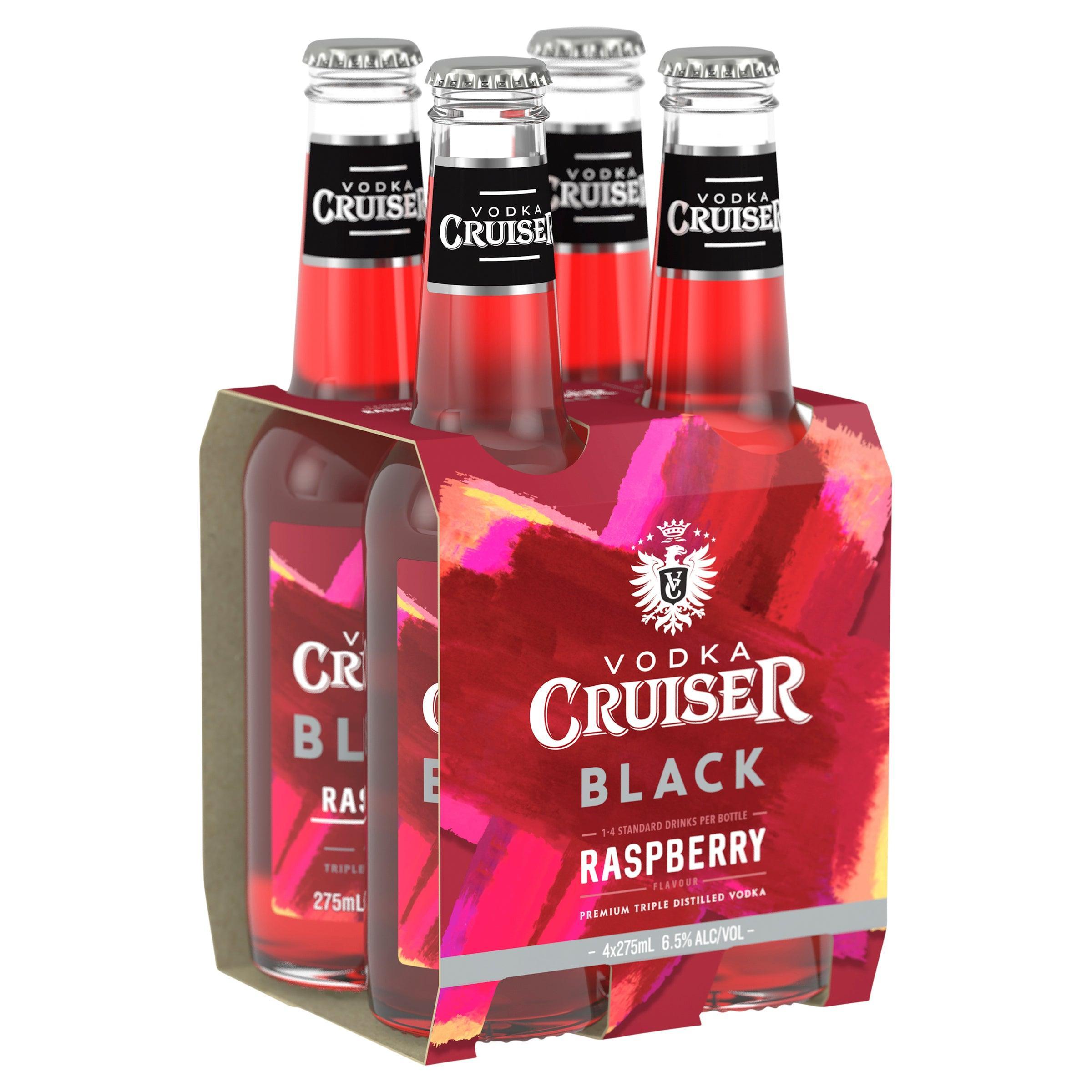 Vodka Cruiser Black Raspberry Bottle 275mL - Harry's Liquor