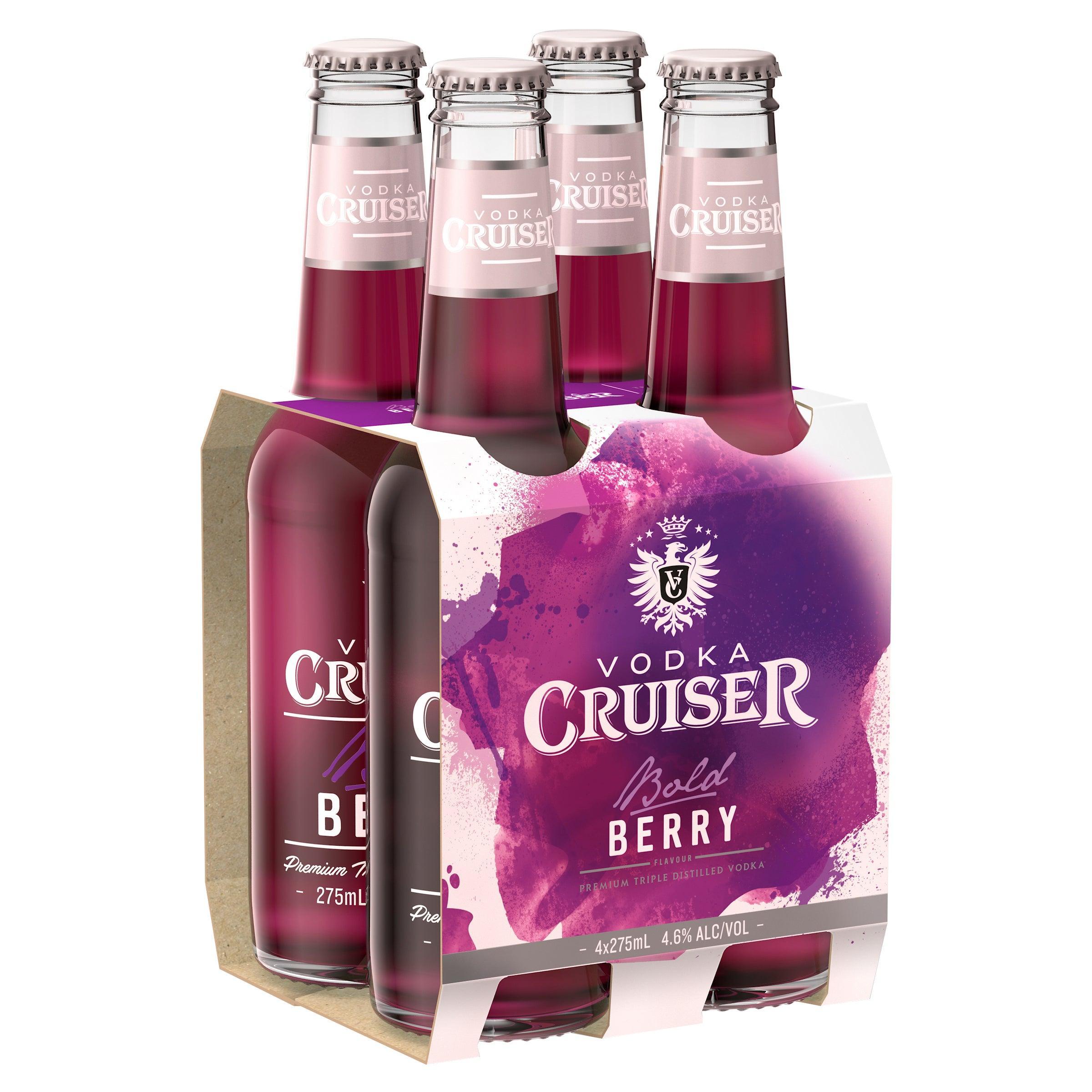 Vodka Cruiser Bold Berry Blend Bottle 275mL - Harry's Liquor