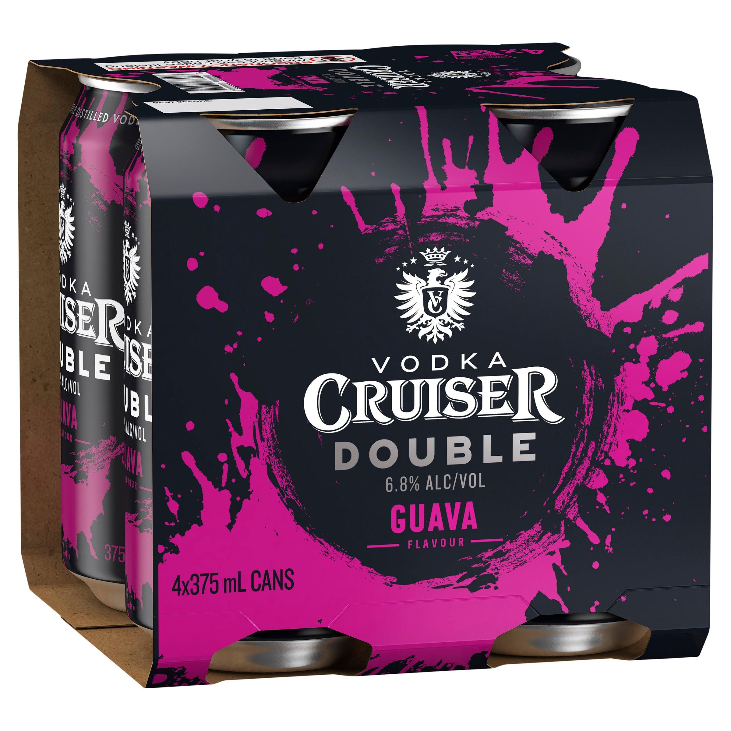 Vodka Cruiser Double Guava Can 375mL - Harry's Liquor