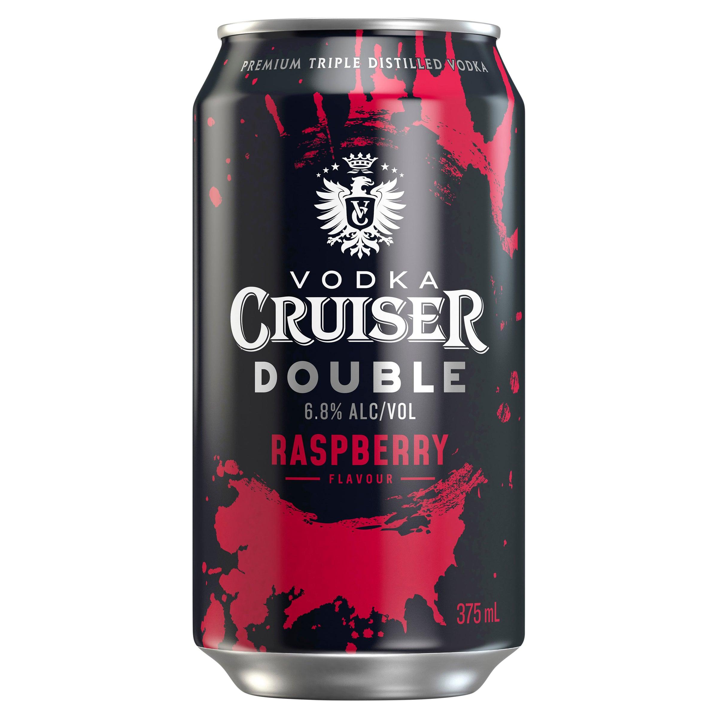 Vodka Cruiser Double Raspberry Can 375mL - Harry's Liquor