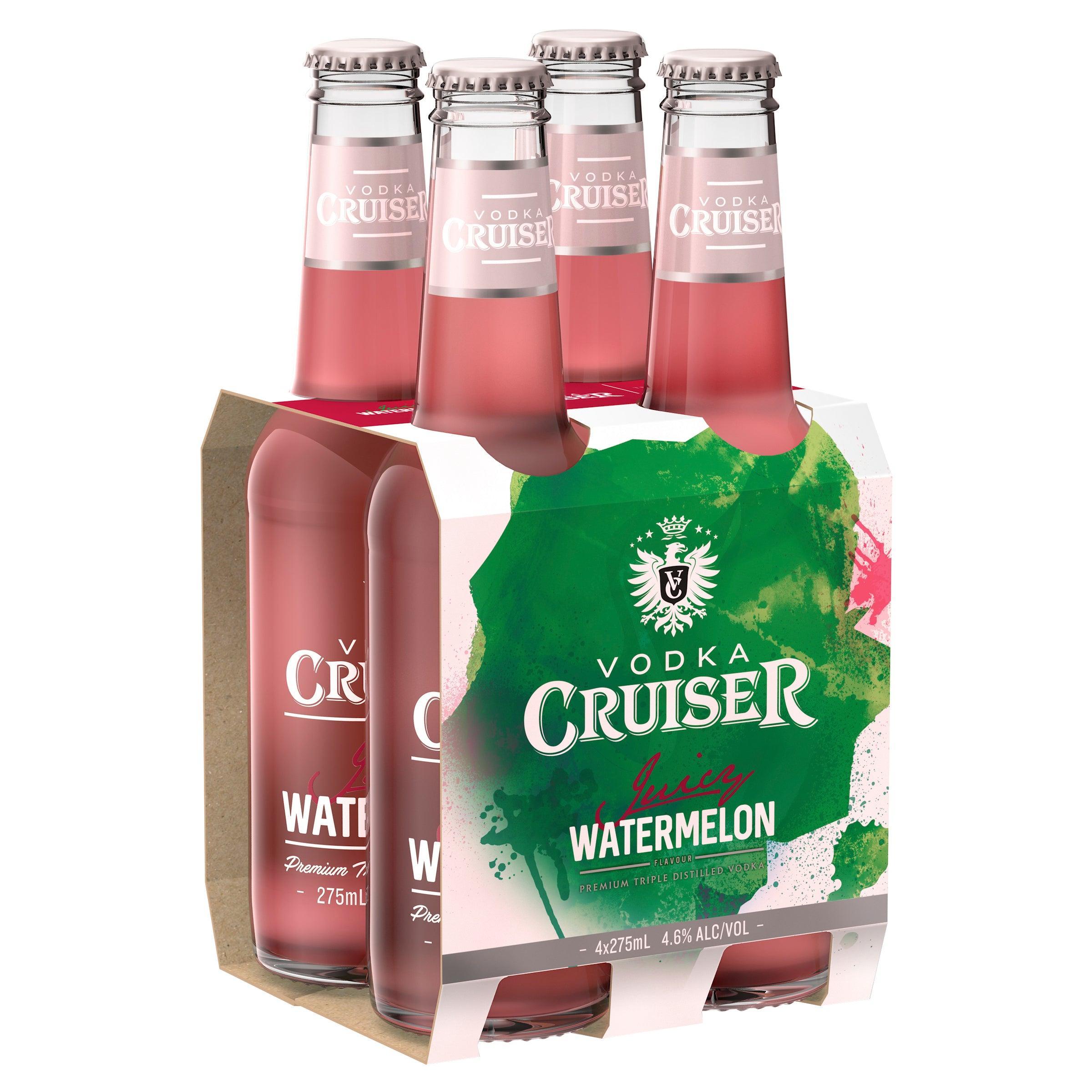 Vodka Cruiser Juicy Watermelon Bottle 275mL - Harry's Liquor