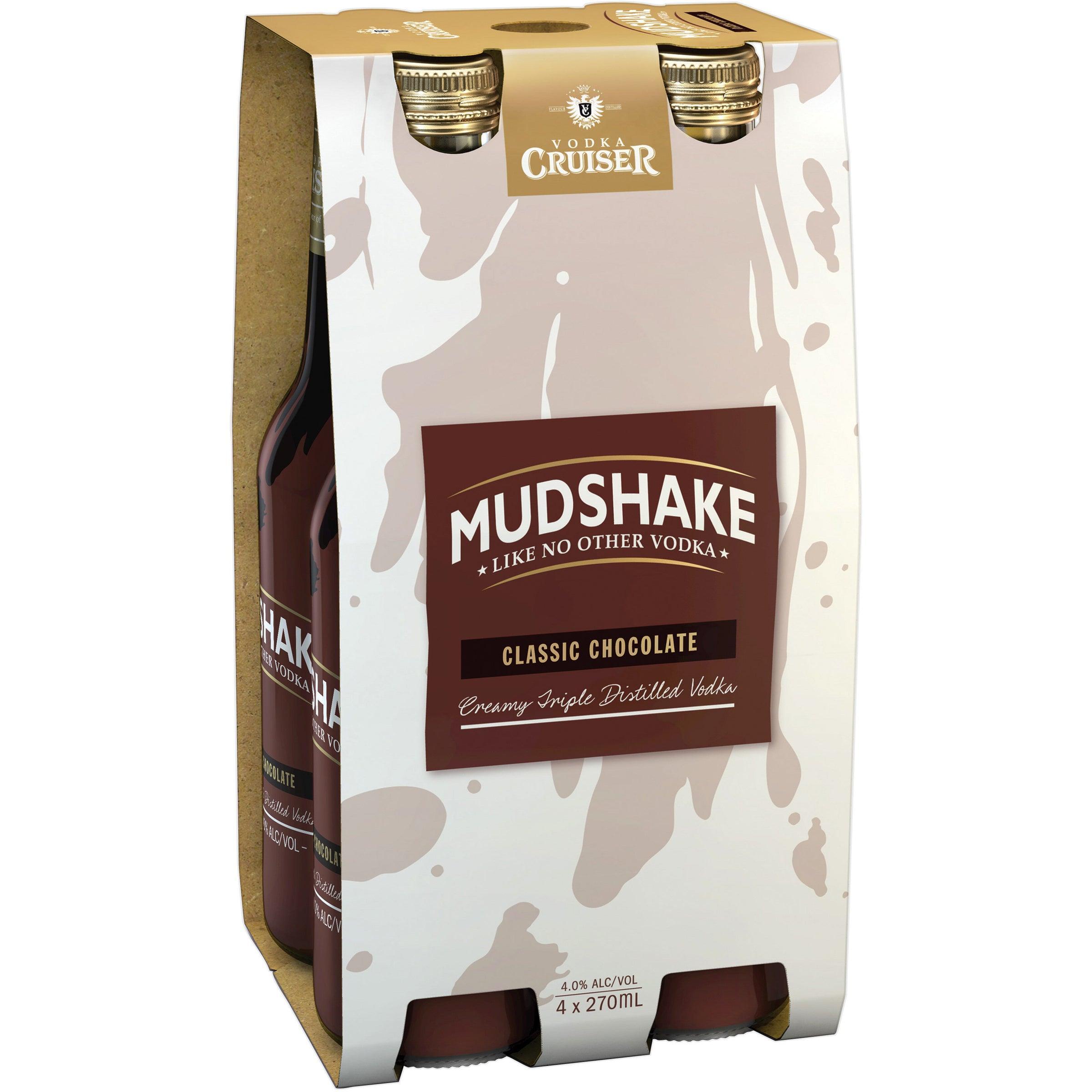 Vodka Cruiser Mudshake Chocolate Bottle 275mL - Harry's Liquor