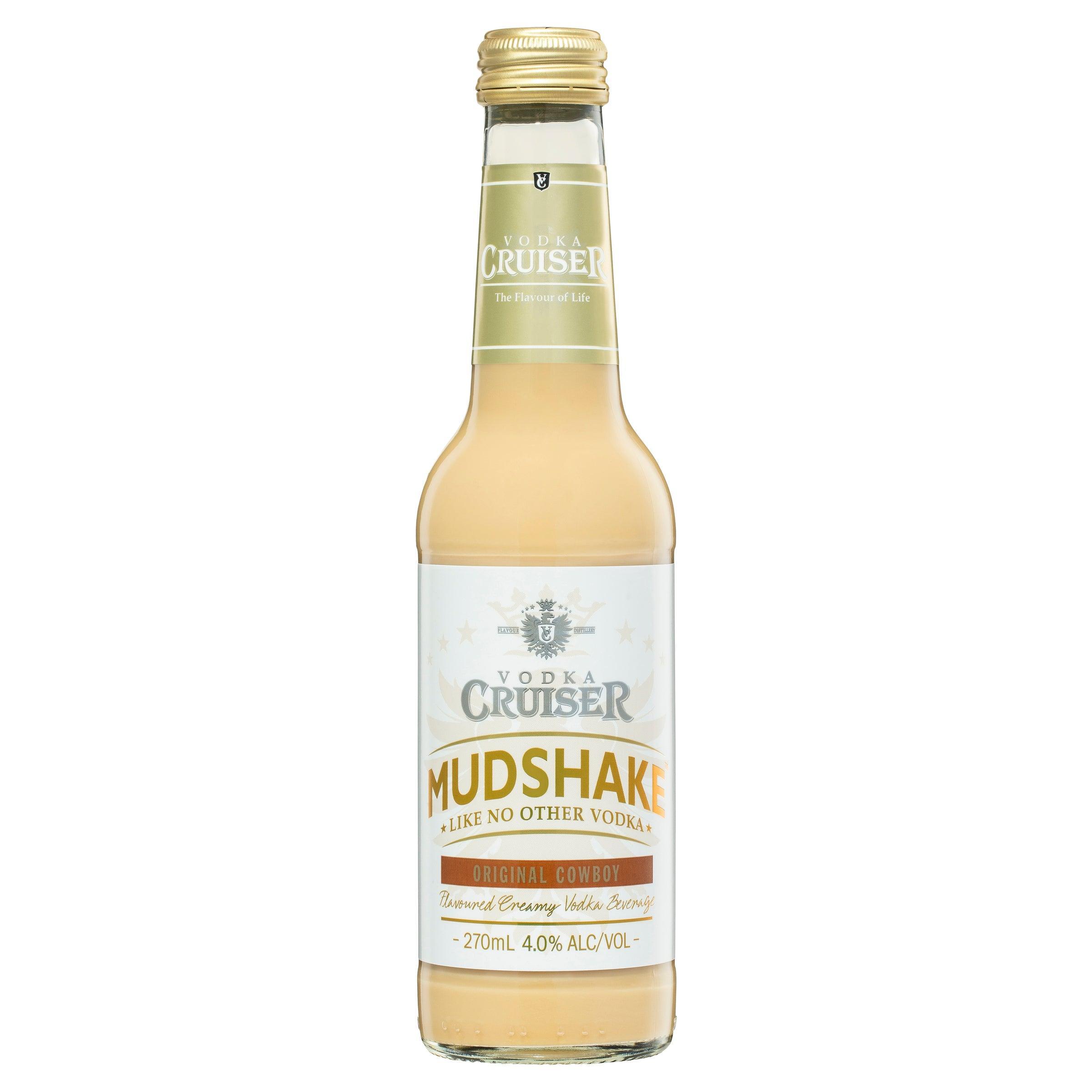 Vodka Cruiser Mudshake Original Cowboy Bottle 275mL - Harry's Liquor