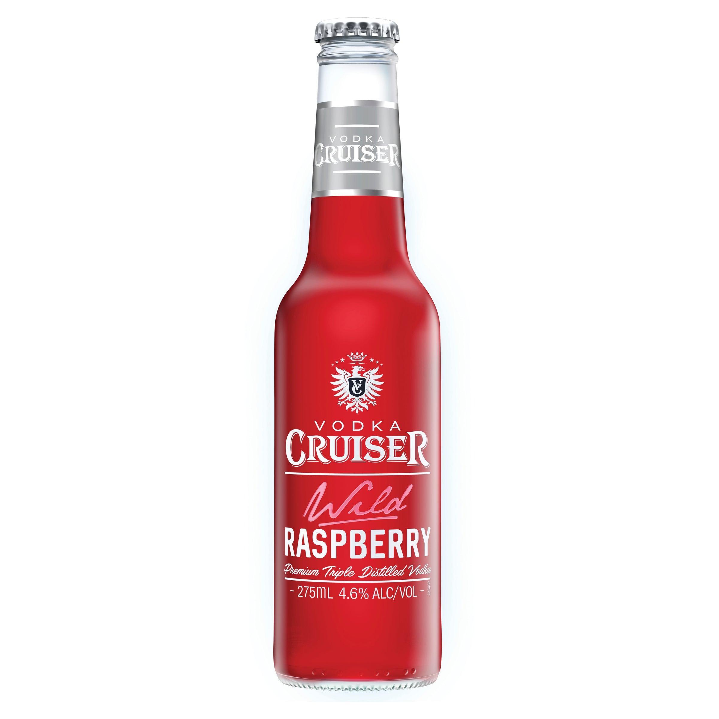 Vodka Cruiser Wild Raspberry Bottle 275mL - Harry's Liquor