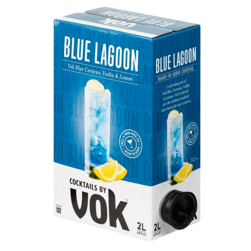 Vok Cocktails Blue Lagoon Cask 2L - Harry's Liquor