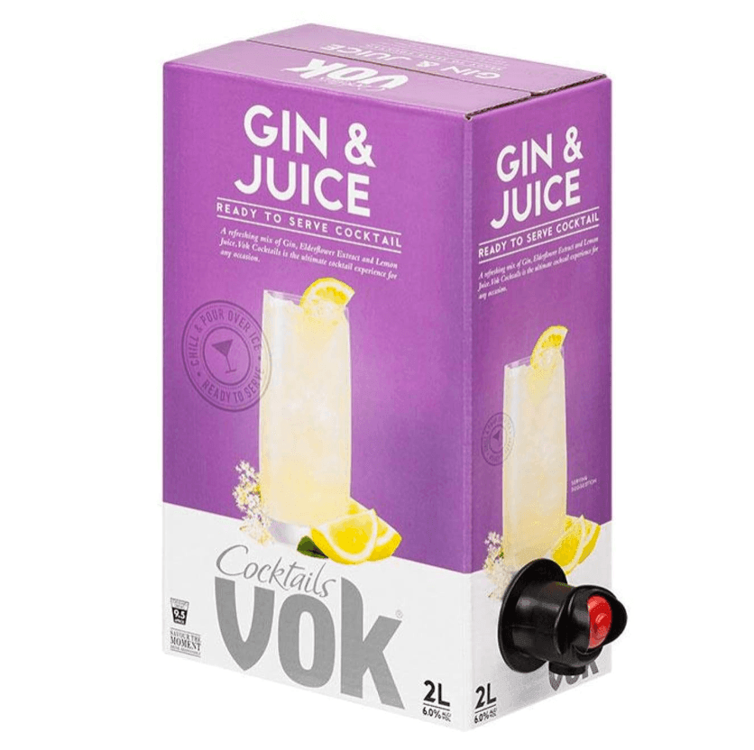 Vok Cocktails Gin & Juice Cask 2L - Harry's Liquor