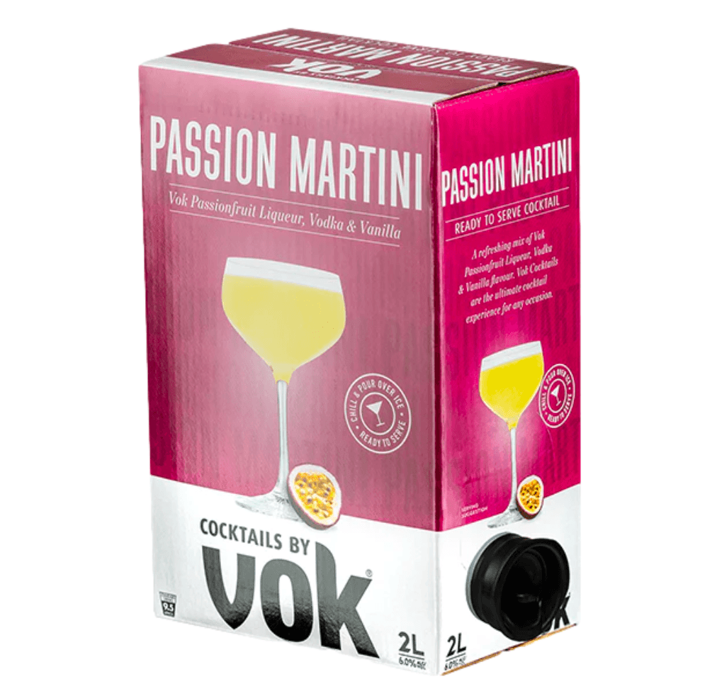 Vok Cocktails Passionfruit Martini 2L - Harry's Liquor