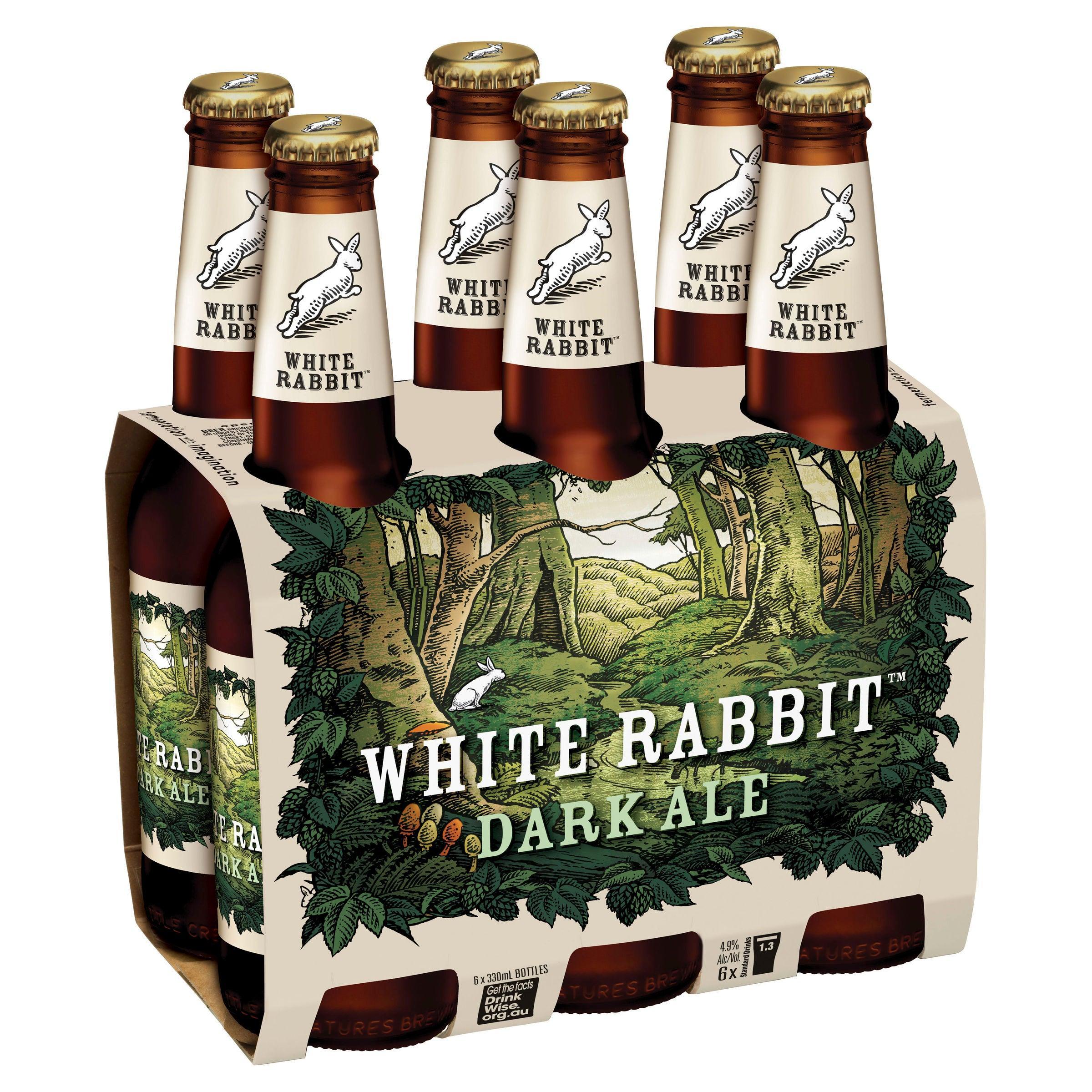 White Rabbit Dark Ale Bottle 330mL - Harry's Liquor