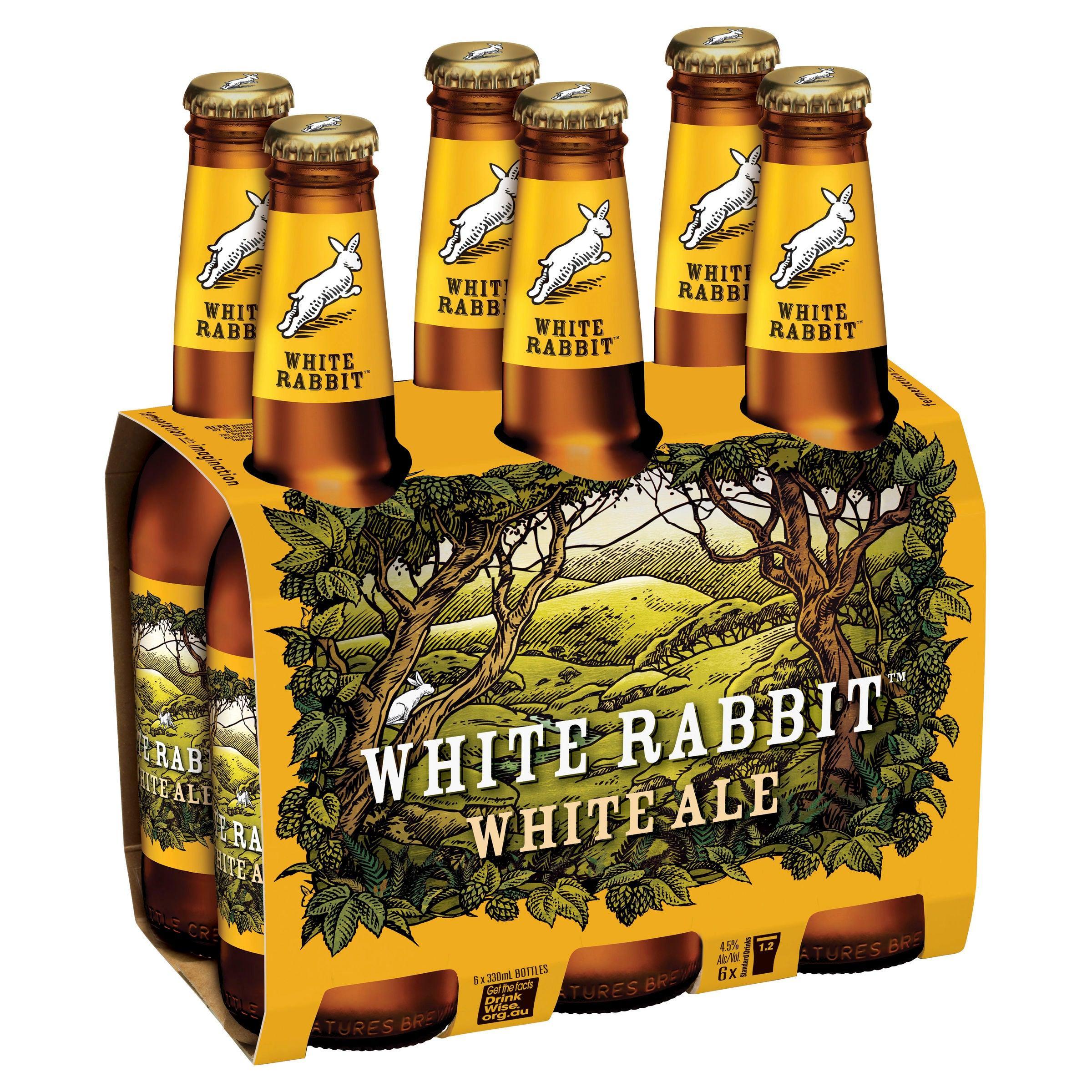 White Rabbit White Ale Bottle 330mL - Harry's Liquor