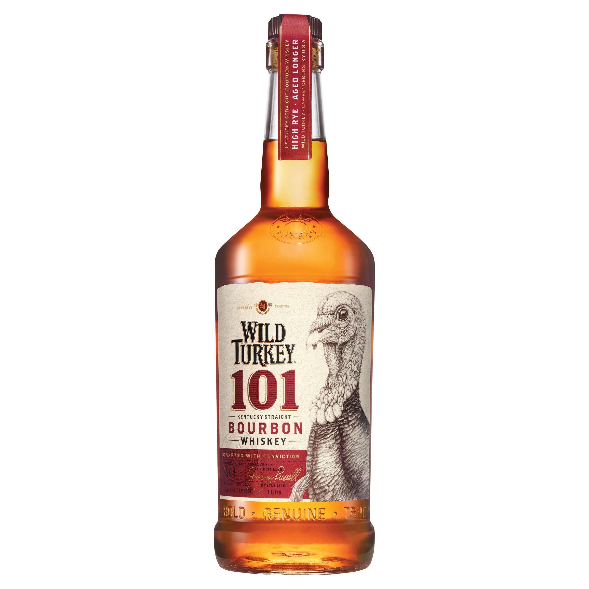 Wild Turkey 101 Proof Kentucky Straight Bourbon Whiskey 700mL - Harry's Liquor