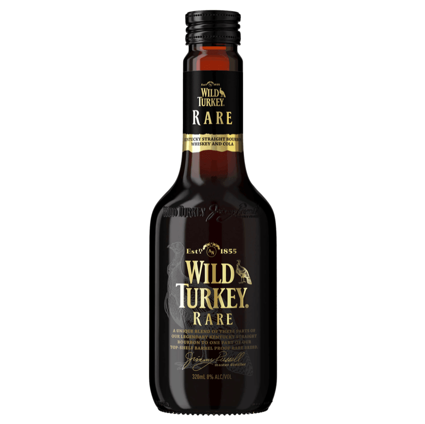 Wild Turkey Rare Bourbon & Cola Bottle 320mL - Harry's Liquor