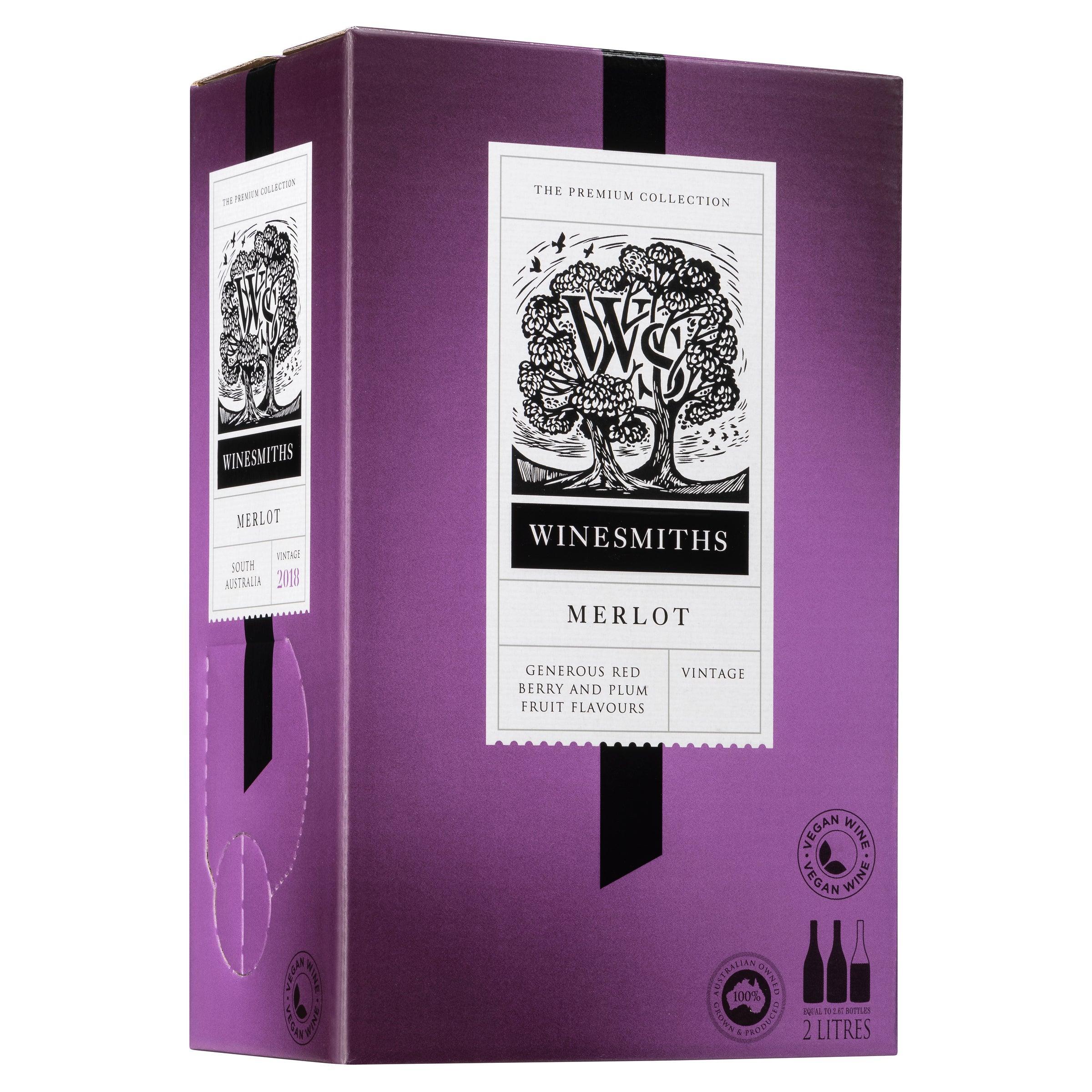 Winesmiths Premium Merlot Cask 2L - Harry's Liquor