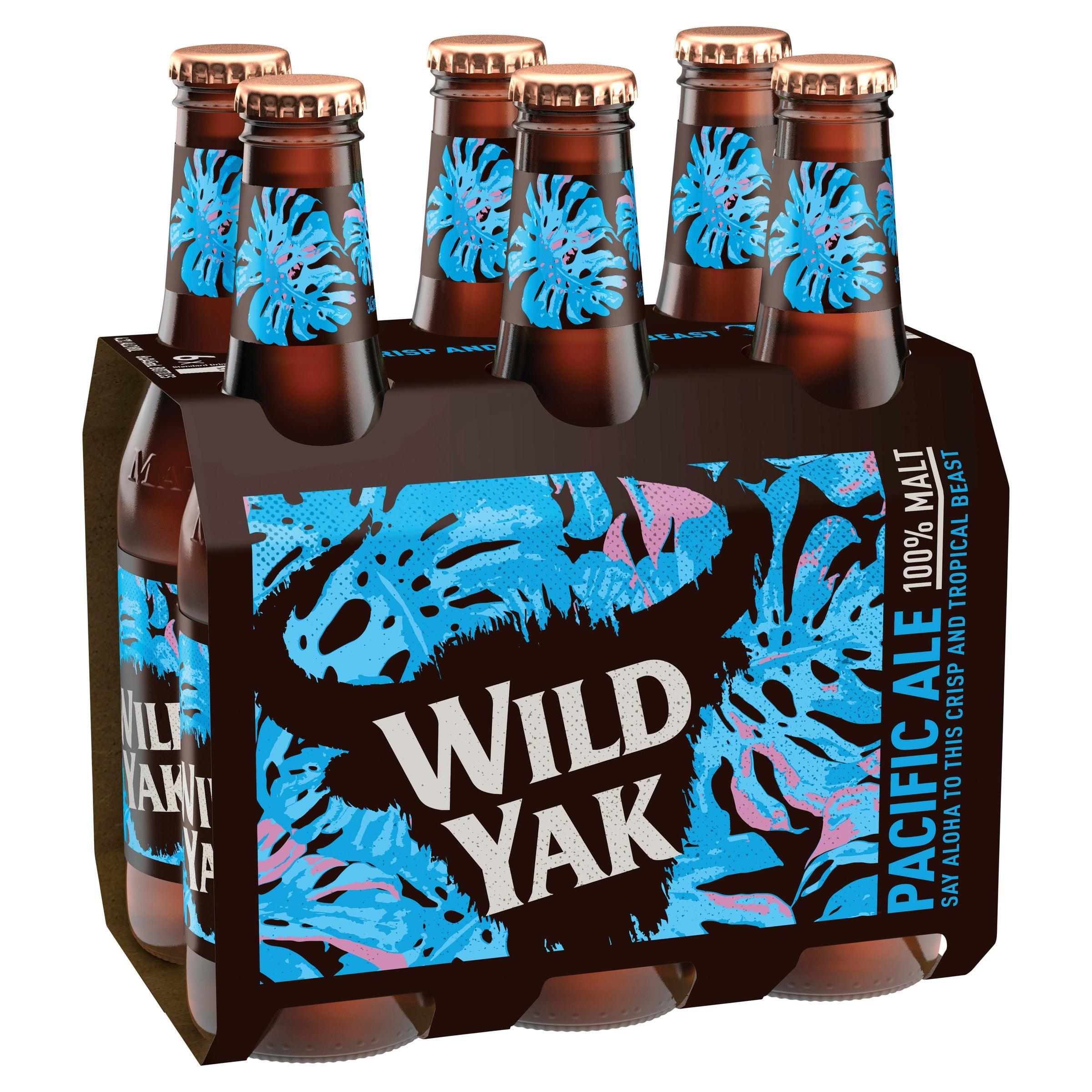 Yak Ales Wild Yak Pacific Ale Bottle 345mL - Harry's Liquor