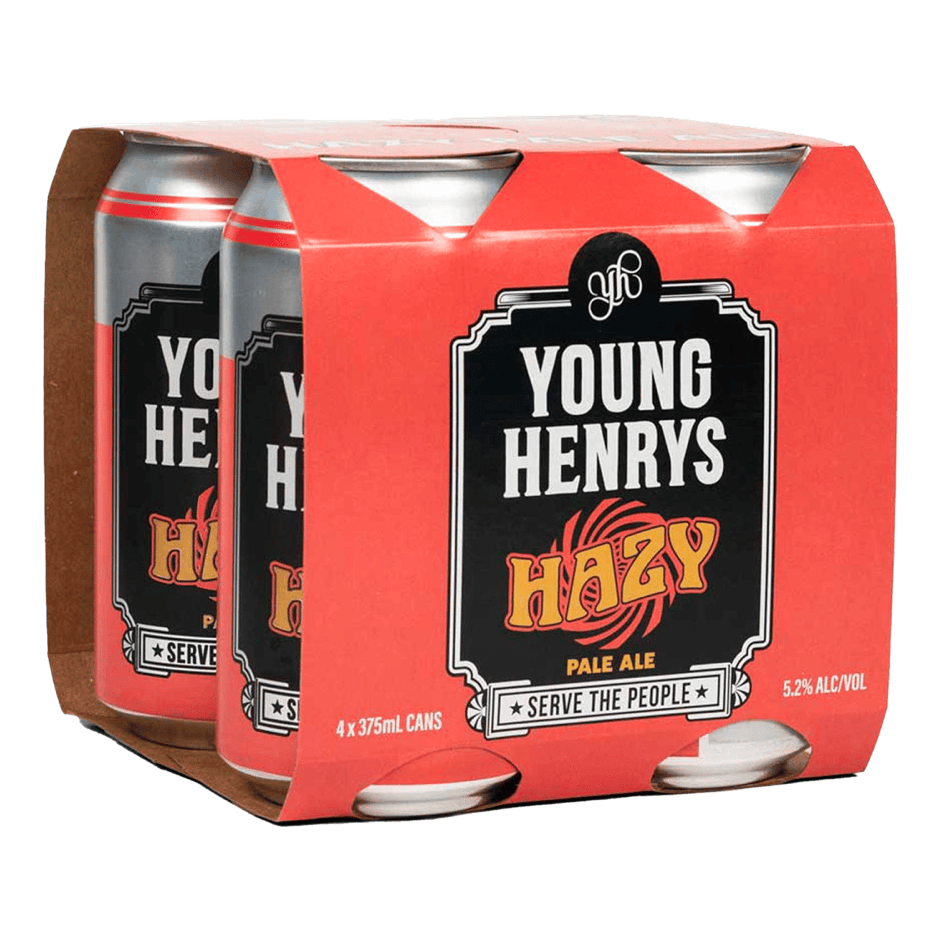 Young Henrys Hazy Pale Ale Can 375mL - Harry's Liquor