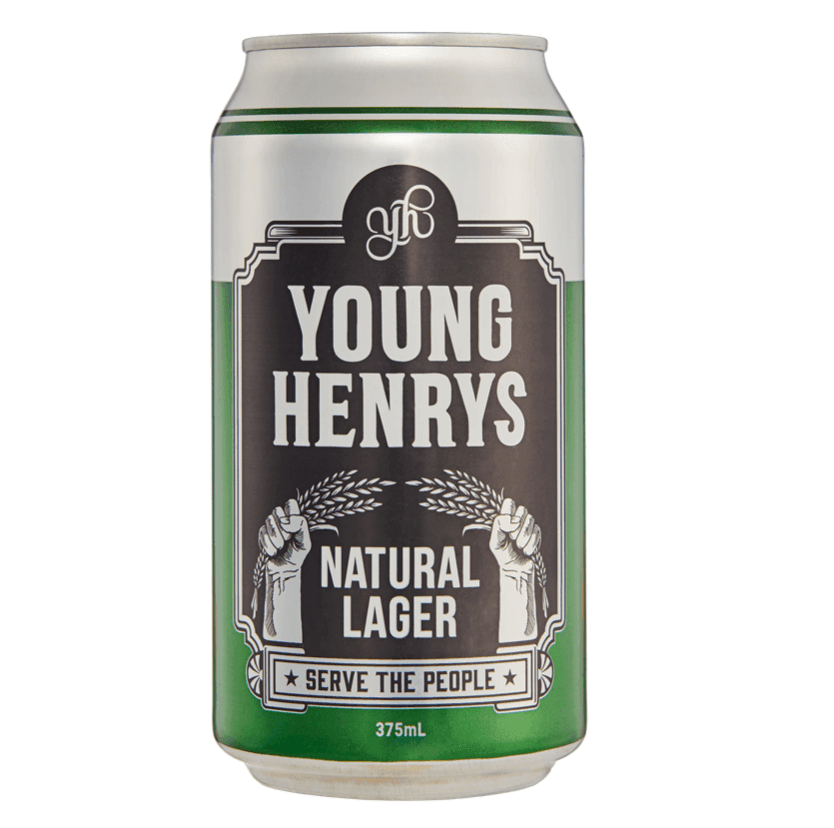 Young Henrys Natural Lager Can 375mL - Harry's Liquor