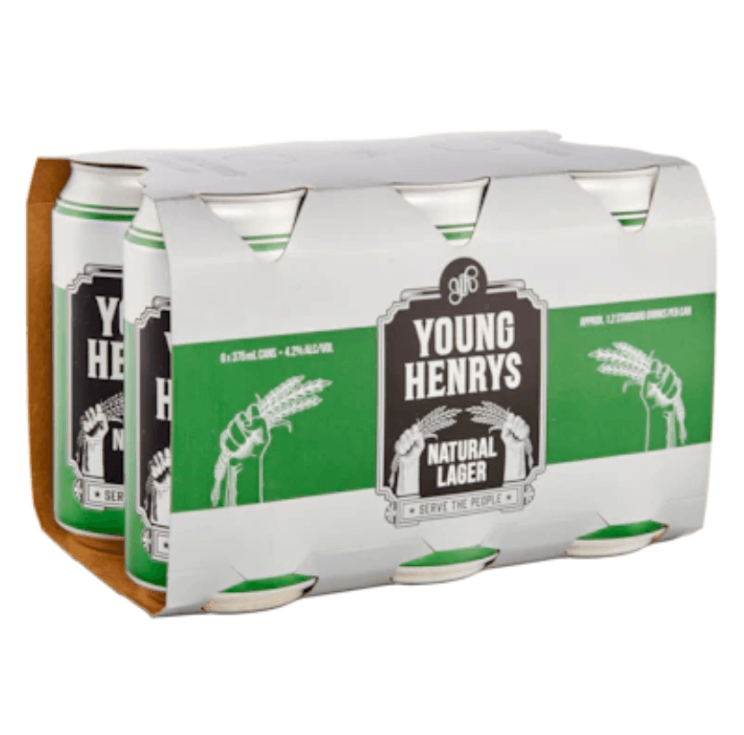 Young Henrys Natural Lager Can 375mL - Harry's Liquor